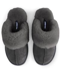 lands end sherpa slippers