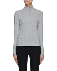 beyond yoga peplum jacket