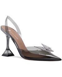 amina muaddi butterfly clear