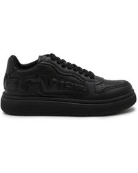 Alexander Wang - Cloud Puff Logo Leather Sneakers - Lyst