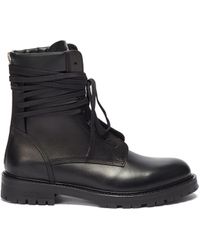 lanvin combat boots