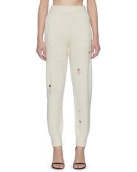 distressed joggers womens