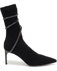 rene caovilla cleo black