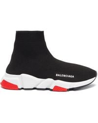 balenciaga black speed trainer