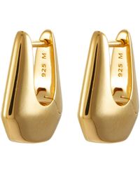 Missoma - X Lucy Williams Arco 18k Gold Plated Small Hoop Earrings - Lyst
