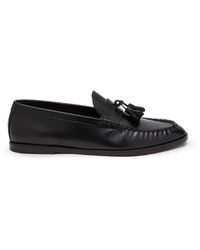 The Row - Leather Tassled Loafers - Lyst