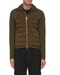 moncler cardigan green