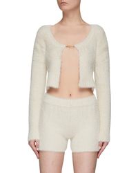Jacquemus Logo-charm Open Cardigan in 