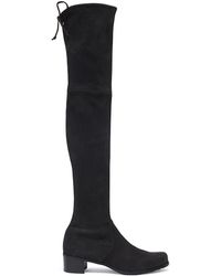 stuart weitzman over the knee suede boots