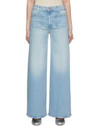 Mother - The Lil' Patch Pocket Undercover Sneak Jeans - Lyst
