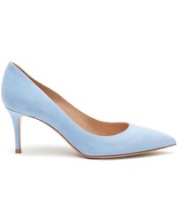 light blue pumps heels