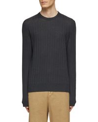 Barena - Ato Linen Cotton Rib Knit Sweater - Lyst