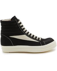 Rick Owens - Vintage Leather High Top Sneakers - Lyst