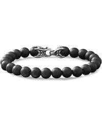 David Yurman 'spiritual Beads' Onyx Bracelet - Black
