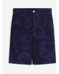 Lanvin - Floral Print Shorts - Lyst