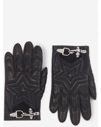 Lanvin - X Future Quilted Leather Gloves - Lyst