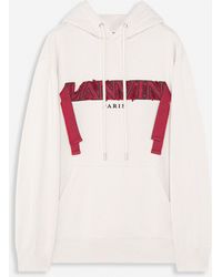 Lanvin - Oversized Curb Lace Hoodie - Lyst