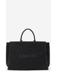Lanvin - In & Out Medium Canvas Tote Bag - Lyst