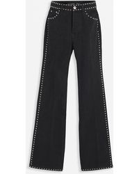 Lanvin - X Future Flared Pants With Studs - Lyst