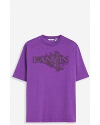 Lanvin - X Future Classic Eagle Print T-shirt - Lyst