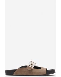 Lanvin - Tinkle Suede Sandals - Lyst