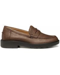Geox - Mocasines de piel transpirable Spherica EC1 - Lyst