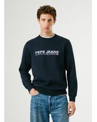 Pepe Jeans - Sudadera de cuello redondo Matthew - Lyst