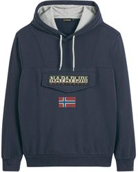 Napapijri - Sudadera con capucha Burgee Wint 3 - Lyst