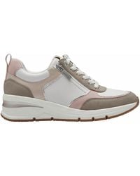 Tamaris - Zapatillas con cuña y cremallera - Lyst