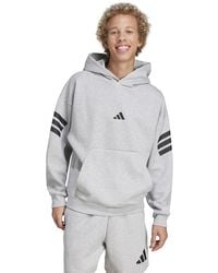 adidas - Sudadera con capucha de 3 bandas Future Icons - Lyst