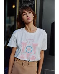 La Petite Etoile - Camiseta de cuello redondo TAM - Lyst