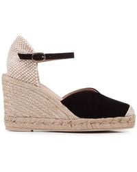 Geox - Alpargatas con cuña de ante Gelsa - Lyst