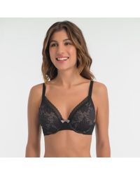 Playtex Sujetador envolvente Invisible Elegance - Negro