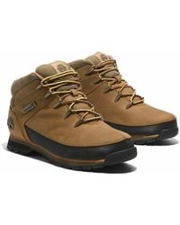 Timberland - Botas de piel Euro Sprint Huker Mid - Lyst