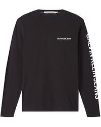 camiseta manga larga calvin klein