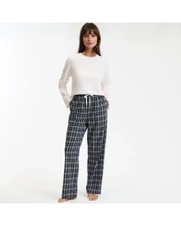 La Redoute - Pantalones de pijama de franela - Lyst