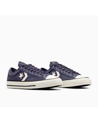 Converse - Zapatillas de piel Star Player 76 Suede Seasonal Color - Lyst