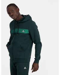 Le Coq Sportif - Sudadera con capucha y cremallera - Lyst
