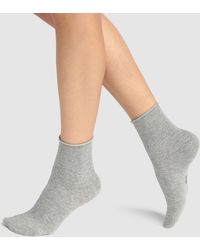 DIM - Lote de 2 pares de calcetines cortos de algodón Style Lurex - Lyst