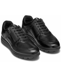 Geox - Zapatillas transpirables de piel con cremallera Spherica EC12 - Lyst