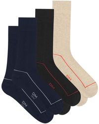 DIM - Lote de 3 pares de calcetines hasta la rodilla La Mode Côtelée - Lyst