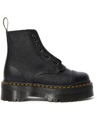 Dr. Martens - Botas de piel con plataforma Sinclair Milled Nappa - Lyst