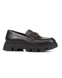 Geox - Mocasines transpirables de piel Vilde - Lyst