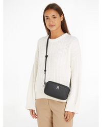 Tommy Hilfiger - Bolso para cámara con cremallera y correa ajustable para el hombro - Lyst