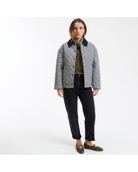 La Redoute - Chaqueta acolchada de algodón con estampado de cuadros vichy - Lyst
