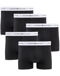 Tommy Hilfiger - Lote de 5 boxers lisos - Lyst