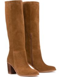La Redoute - Botas de tacón en piel de ante, FLORIE Signature - Lyst