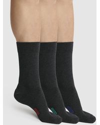 DIM - Lote de 3 pares de calcetines clásicos de algodón - Lyst