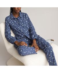 La Redoute - Pijama en tejido chambray con estampado de raquetas de tenis - Lyst