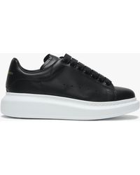 womens black alexander mcqueen trainers